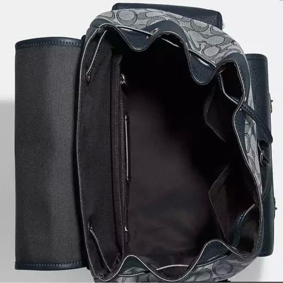 Coach Sprint Backpack In Signature Jacquard - Picture 4 of 10